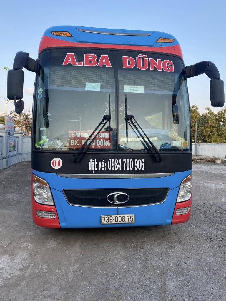 Nhà xe A BA Dũng
