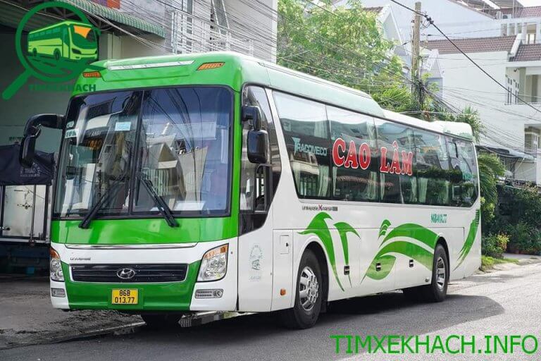 Tìm Lịch trình Số điện thoại Nhà xe Cao Lâm