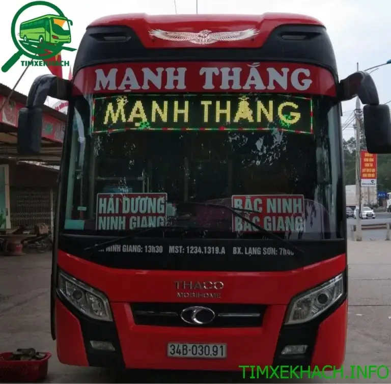 Nhà xe Mạnh Thắng
