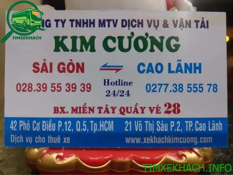 Nhà xe Kim Cương